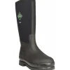 Muck Men's Chore Tall 17" WP Rubber Work Boot - Black - CHH-000A
