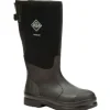 Muck Men's Chore Wild Calf Extended Fit WP Work Boot- Black- MCXF-000