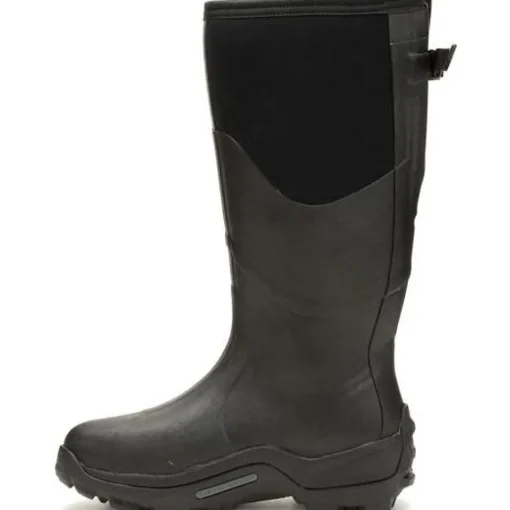 Muck Men's Muckmaster Wide Calf 17" WP Rubber Work Boot - Black - MMXF-000