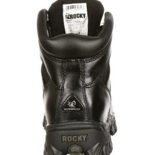 Rocky Men's Alpha Force 6" Comp Toe WP Public Service Boot -Black- FQ0006167