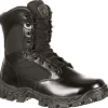 Rocky Men's Alpha Force 8" Soft Toe WP Public Service Boot -Black- FQ0002165