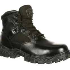 Rocky Men's Alpha Force 6" Soft Toe WP Public Service Boot -Black- FQ0002167