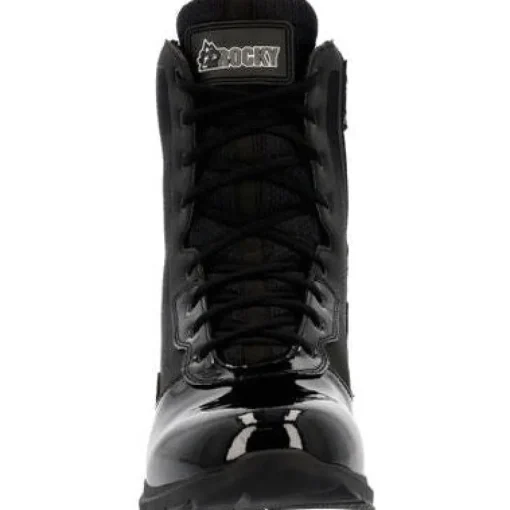 Rocky Men's Cadet 8" Side Zip Public Service Duty Boot -Black- RKD0103
