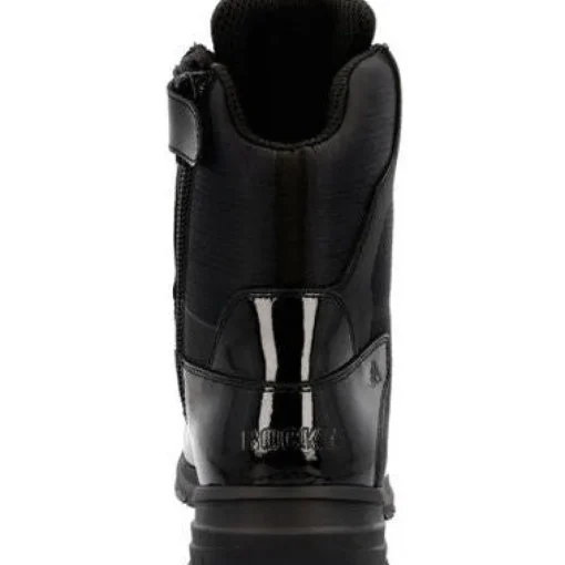 Rocky Men's Cadet 8" Side Zip Public Service Duty Boot -Black- RKD0103