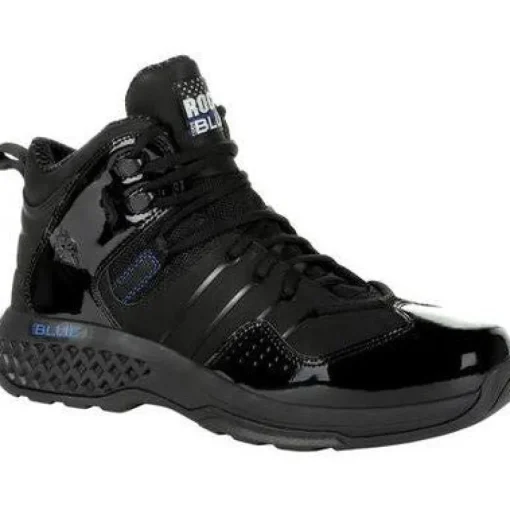 Rocky Men's Code Blue 5" Soft Toe Sport Public Service Boot- Black- RKD0054