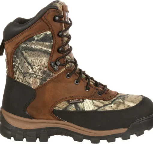 Rocky Men's Core 8" WP 800G Thinsulate Hunt Boot - Mossy Oak - FQ0004755