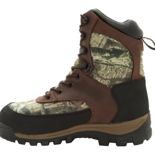 Rocky Men's Core 8" WP 800G Thinsulate Hunt Boot - Mossy Oak - FQ0004755