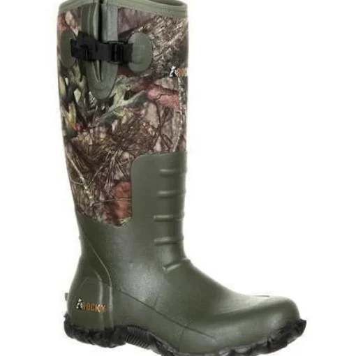 Rocky Men's Core Rubber 19" WP Rubber Hunt Boot - Mossy Oak Camo - RKS0350