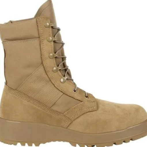 Rocky Men's Entry Level Hot Weather 8" Soft Toe USA Made Military Boot- RKC057