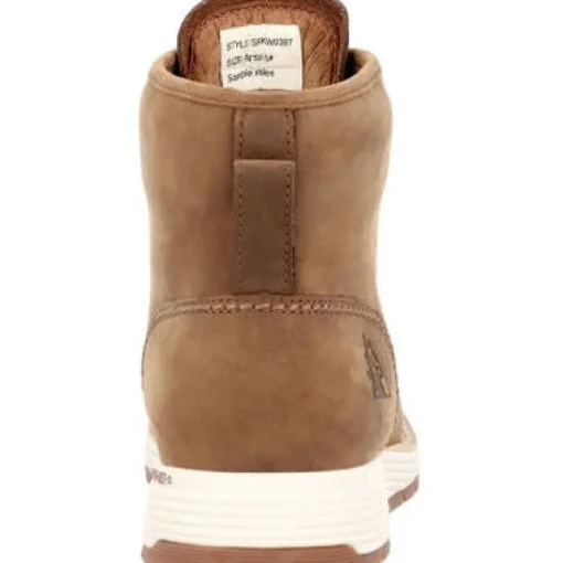 Rocky Men's Farmstead 6" Comp Toe Western Work Boot - Brown - RKW0398