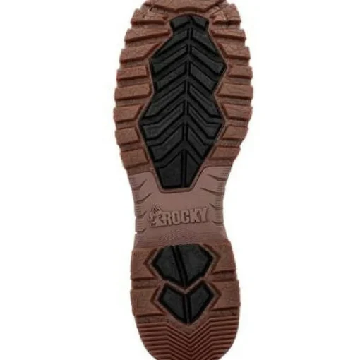 Rocky Men's Hi Wire 8" WP Slip Resist Western Hunt Boot -Earth- RKW0428