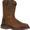 Rocky Men's Original Ride Roper 10" Round Toe Western Boot -Brown- FQ0001108