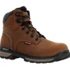 Rocky Men's Rams Horn WP Comp Toe Work Boot - Crazy Horse - RKK0388