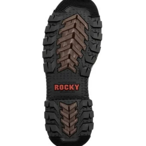 Rocky Men's Rams Horn WP Comp Toe Work Boot - Crazy Horse - RKK0388