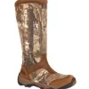 Rocky Men's Retraction 17" WP Side Zip Snake Hunt Boot Realtree RKS0243