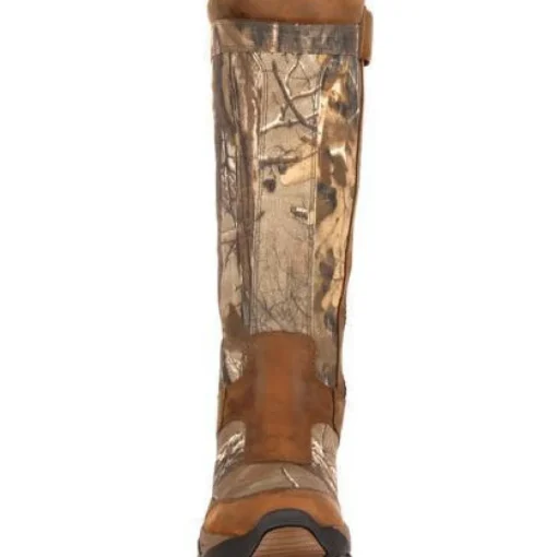Rocky Men's Retraction 17" WP Side Zip Snake Hunt Boot Realtree RKS0243