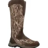 Rocky Men's Trophy Series 14" Soft Toe WP Snake Hunt Boot -Mossy Oak- RKS0640