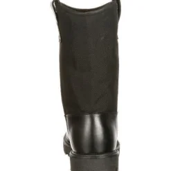 Rocky Men's Warden Pull-On Wellington Duty Boot - Black - FQ0006300