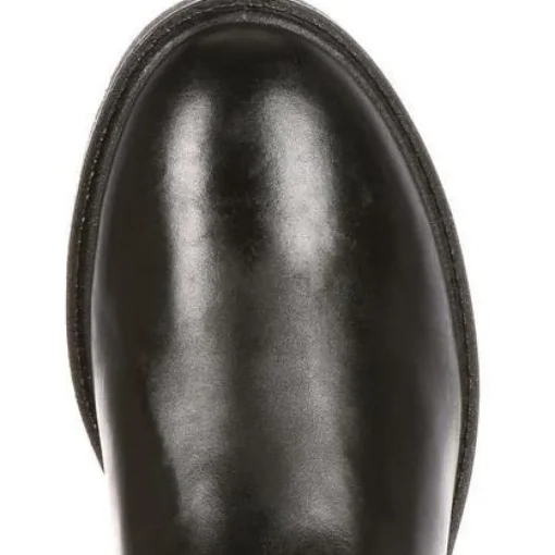 Rocky Men's Warden Pull-On Wellington Duty Boot - Black - FQ0006300