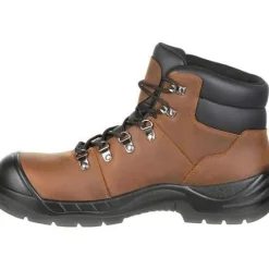 Rocky Men's Worksmart 6" Comp Toe Metguard WP Work Boot Brown RKK0266