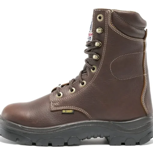 Steel Blue Men's Portland 8" WP Soft Toe Lace Up Work Boot - Oak - 810955