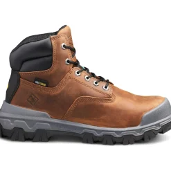 Terra Men's Sentry 2020 6" Comp Toe WP Safety Work Boot -Brown- R4NWBN