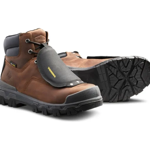 Terra Men's Sentry 2020 6" Comp Toe WP Safety Work Boot -Brown- 4NRXBN