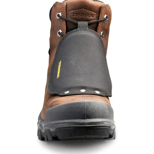 Terra Men's Sentry 2020 6" Comp Toe WP Safety Work Boot -Brown- 4NRXBN