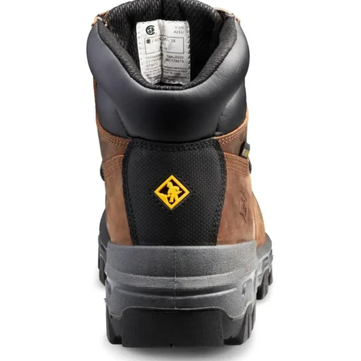 Terra Men's Sentry 2020 6" Comp Toe WP Safety Work Boot -Brown- 4NRXBN