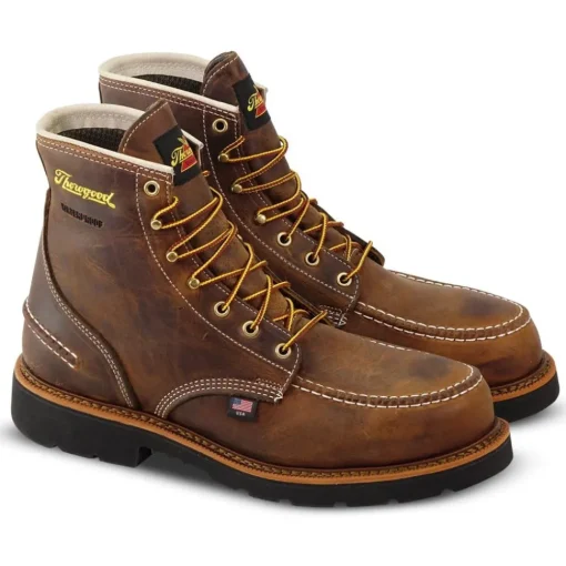 Thorogood Men's 1957 Series 6" Stl Toe WP USA Made Work Boot - 804-3696