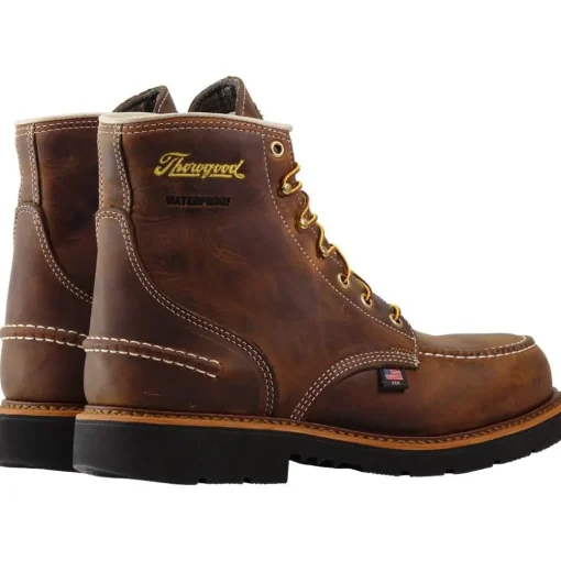 Thorogood Men's 1957 Series 6" Stl Toe WP USA Made Work Boot - 804-3696