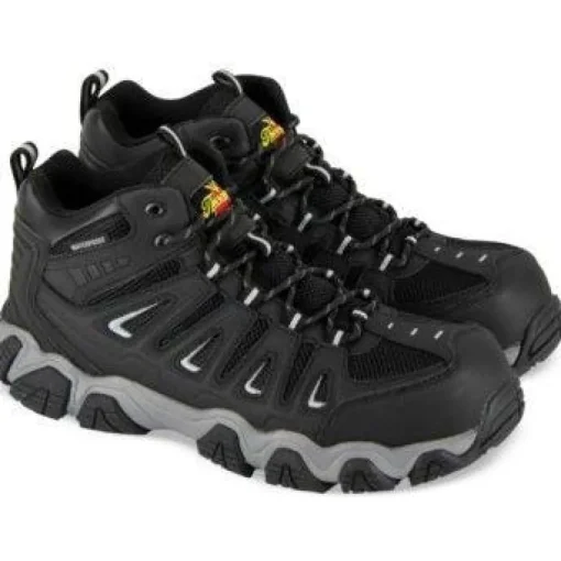 Thorogood Men's Crosstrex Hiker WP Comp Work Boot - Black - 804-6292