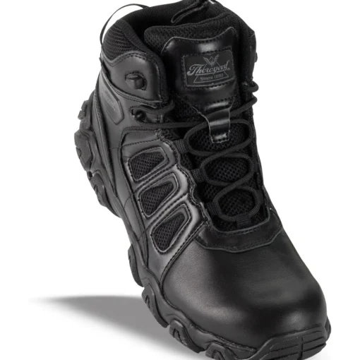 Thorogood Men's Crosstrex 6" Comp Toe WP Work Boot - Black - 804-6385