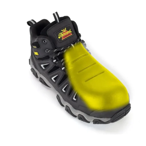 Thorogood Men's Crosstrex Metguard Mid Safety Toe WP Work Boot - 804-6490