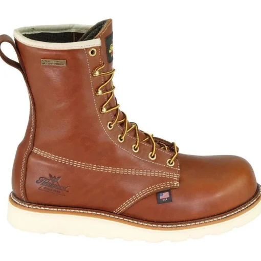 Thorogood Men's USA Made Amer Heritage 8" Comp Toe Wedge Work Boot 804-4210