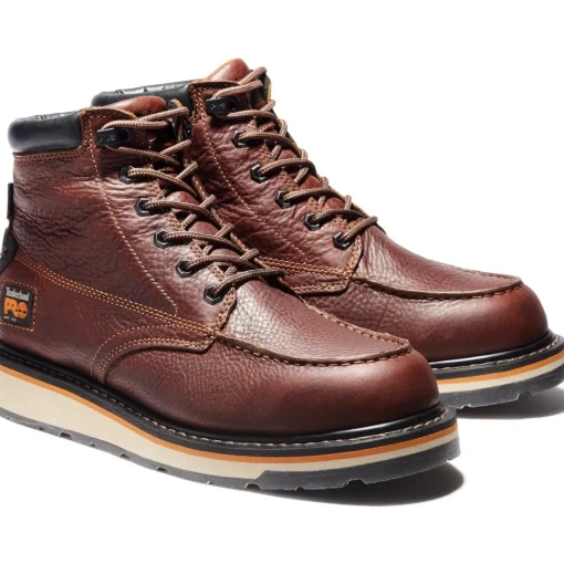 Timberland PRO Gridworks 6" WP Wedge Work Boot - Brown - TB0A1KRQ214