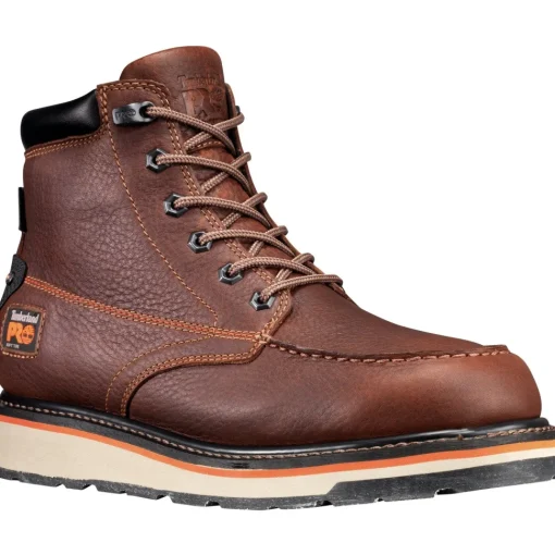 Timberland PRO Gridworks 6" WP Wedge Work Boot - Brown - TB0A1KRQ214