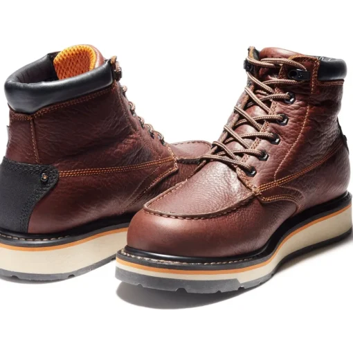 Timberland PRO Gridworks 6" WP Wedge Work Boot - Brown - TB0A1KRQ214