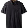 Timberland Pro Men's Base Plate Blended Short Sleeve Work Polo - Dark Navy - TB0A1HP2
