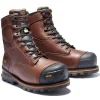 Timberland Pro Men's Boondock 8" Comp Toe WP Work Boot -Brown- TB189646214