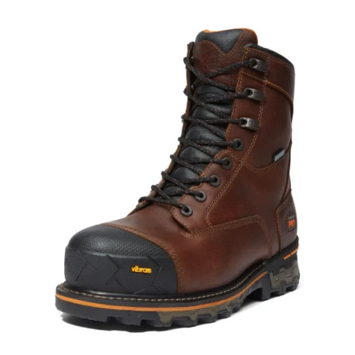 Timberland Pro Men's Boondock 8" Comp Toe WP Work Boot -Brown- TB189646214