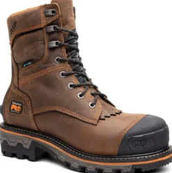 Timberland Pro Men's Boondock HD Comp Toe WP 400G Logger Work Boot - TB1A28SB214