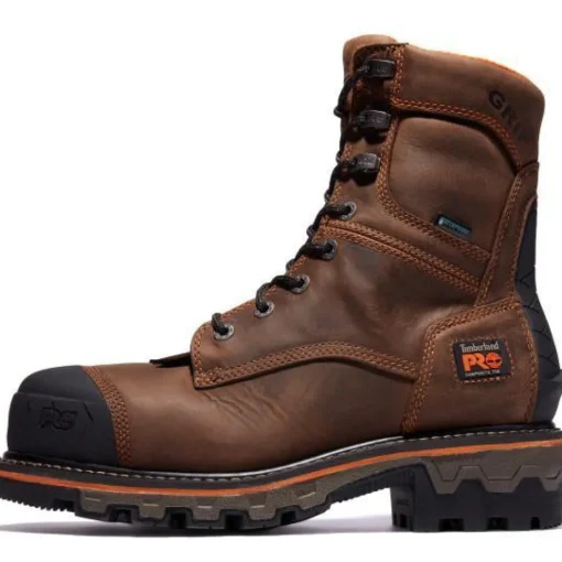 Timberland Pro Men's Boondock HD Comp Toe WP 400G Logger Work Boot - TB1A28SB214