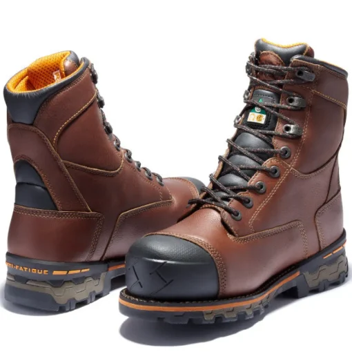 Timberland Pro Men's Boondock 8" Comp Toe WP Work Boot -Brown- TB189646214