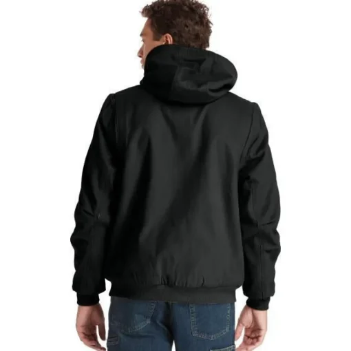 Timberland Pro Men's Gritman Hooded Ins Work Jacket - Black - TB0A1VB4015