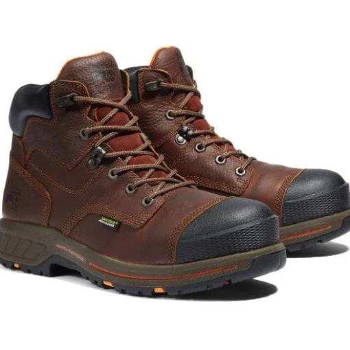 Timberland Pro Men's Helix Hd Met Guard CT Work Boot -Brown- TB0A1VXG214