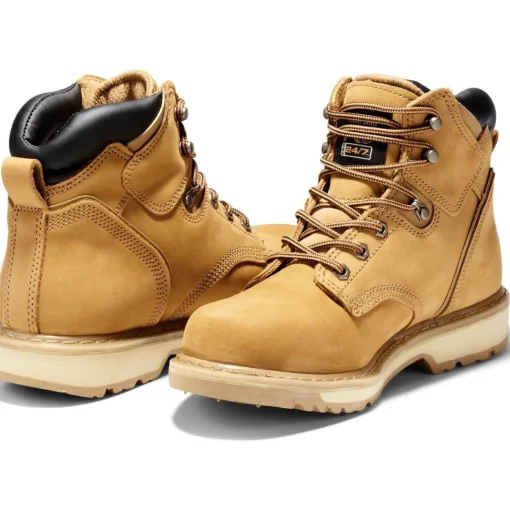 Timberland PRO Men's Pit Boss 6" Soft Toe Work Boot Wheat TB033030231