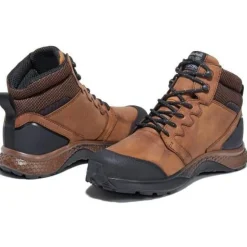 Timberland Pro Men's Reaxion Soft Toe WP Work Boot- Brown- TB1A27BG214