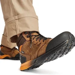 Timberland Pro Men's Reaxion Comp Toe WP Work Boot Brown TB1A1ZR1214