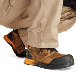 Timberland Pro Men's Reaxion Comp Toe WP Work Boot Brown TB1A1ZR1214
